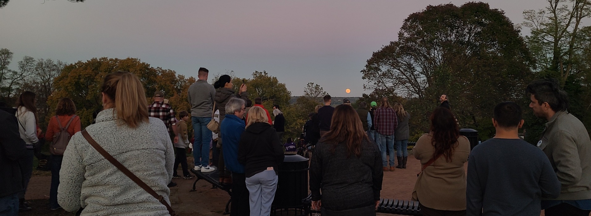 Supermoon at Observatory